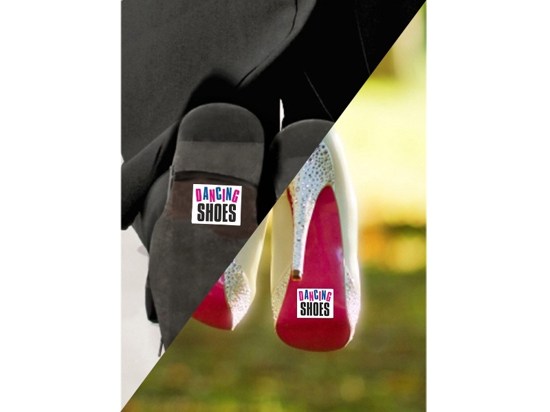 Dancing Shoes Schuh-Sticker