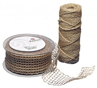 Deko-Netzband Jute
