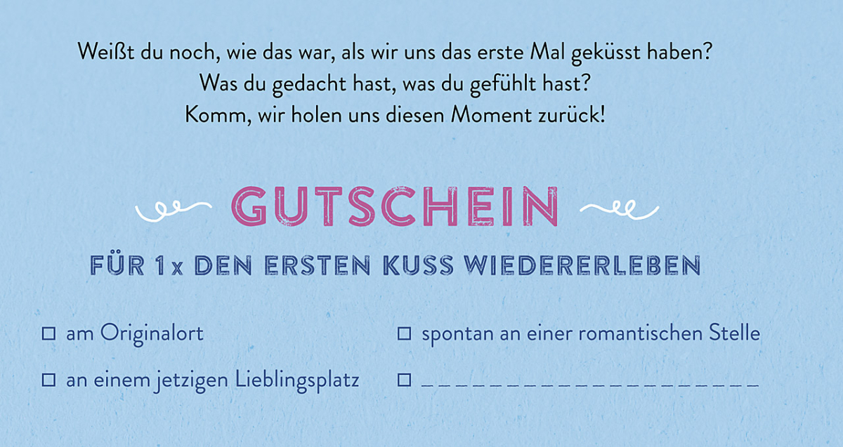 Gutscheine für besondere Momente