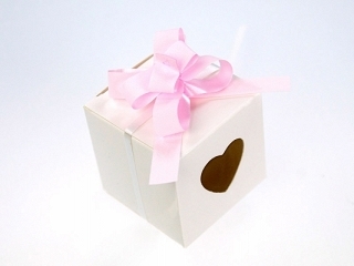 Papiermasche zum Ziehen - 1 cm Rosa