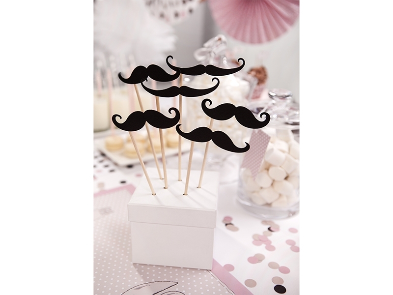 Photo Booth-Set Bärte