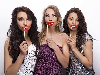 Photo Booth-Set Lips