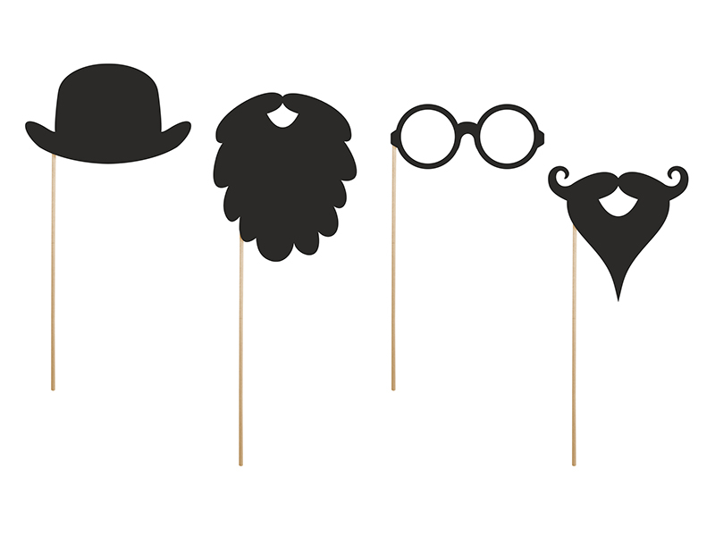 Photo Booth-Set Real Man