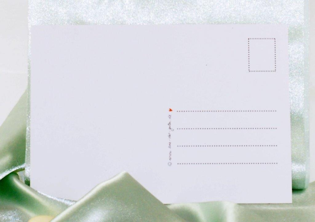 Postkarte Rezept