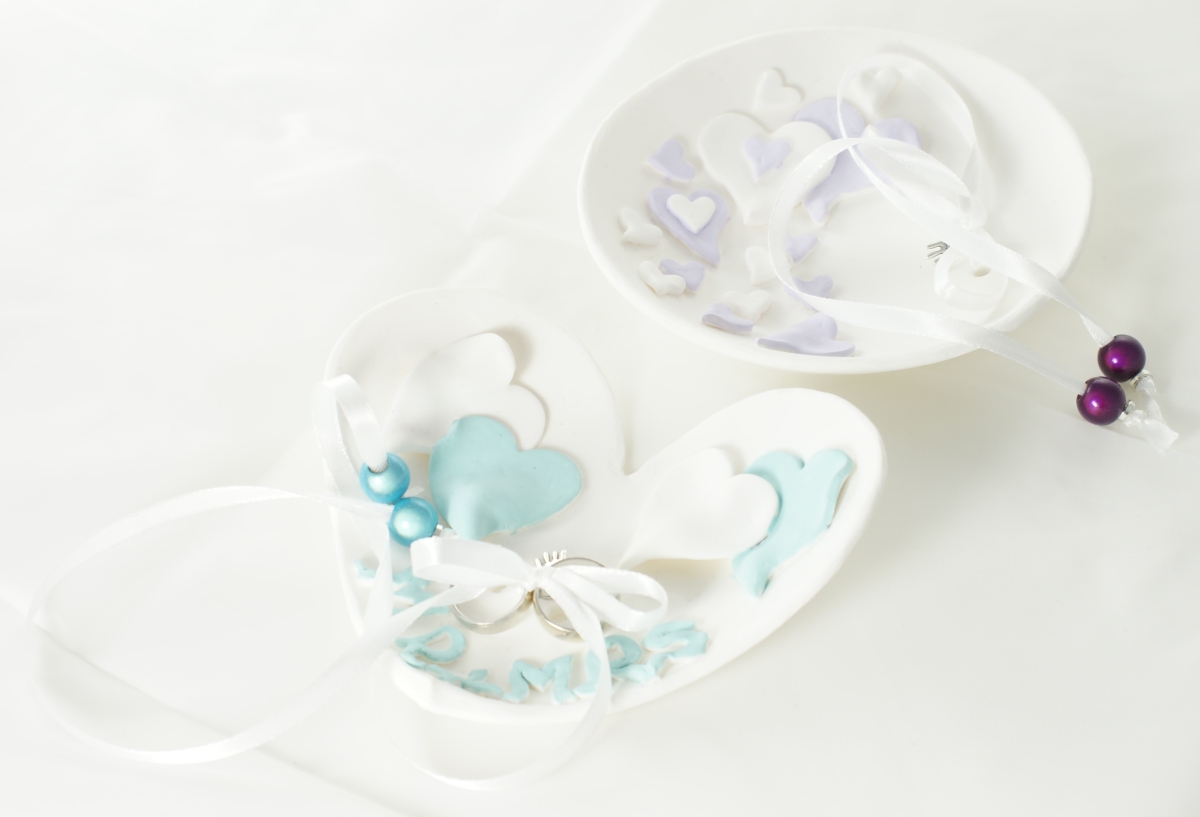 Ringschale Herz handgefertigt