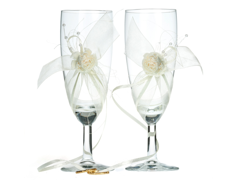 Sektgläser Röschen