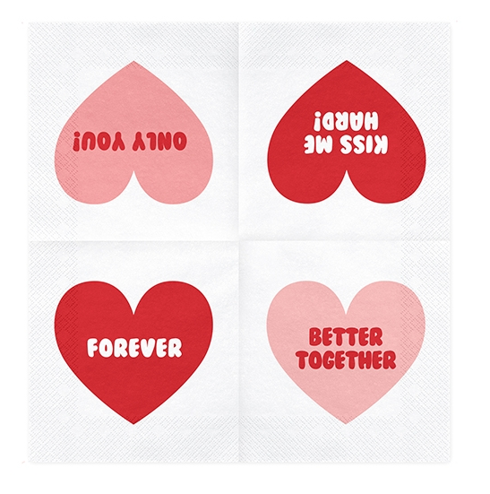 Servietten Hochzeitstag