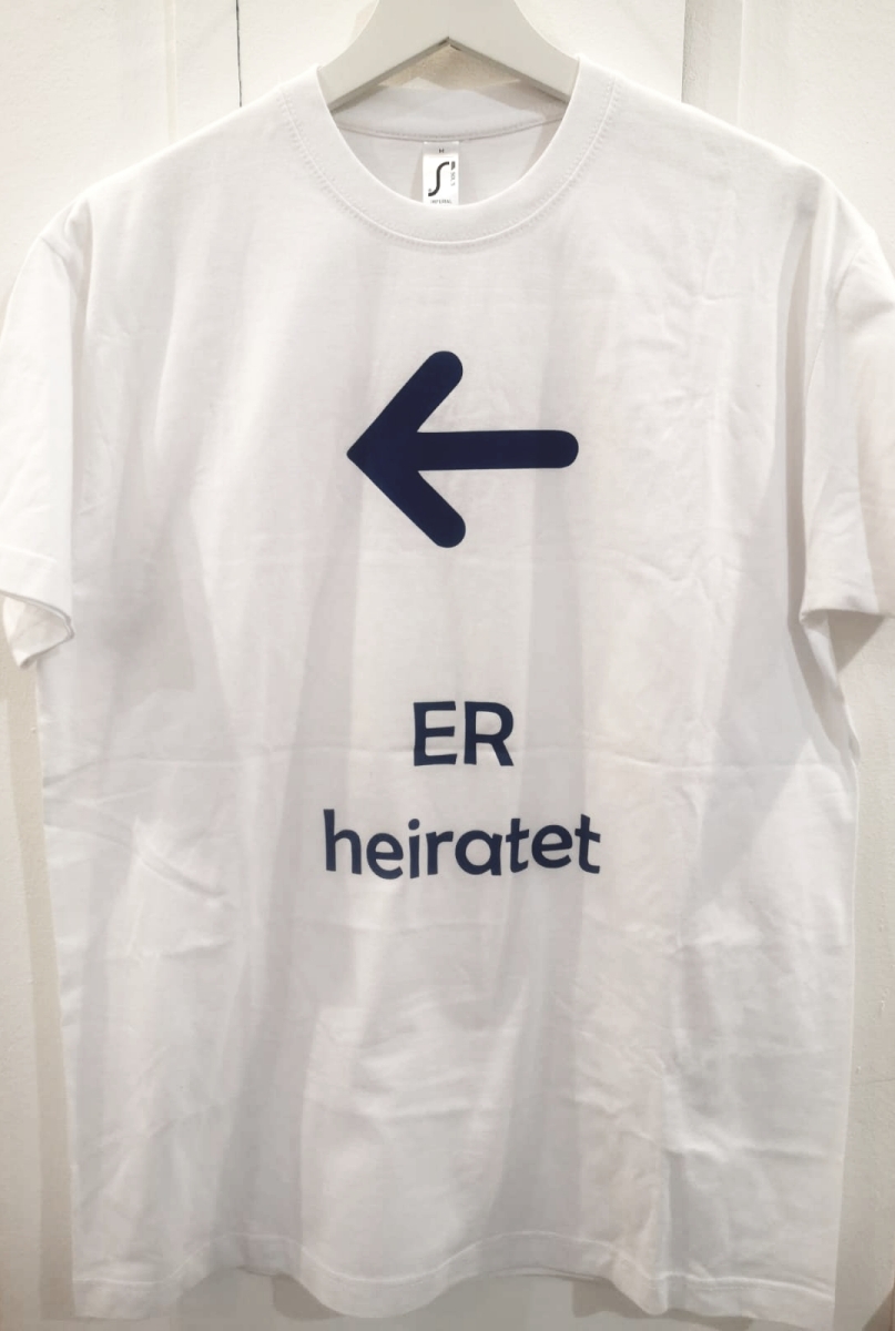 T-Shirt Er heiratet