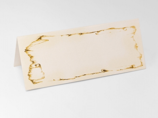 Tischkarte Mittelalter