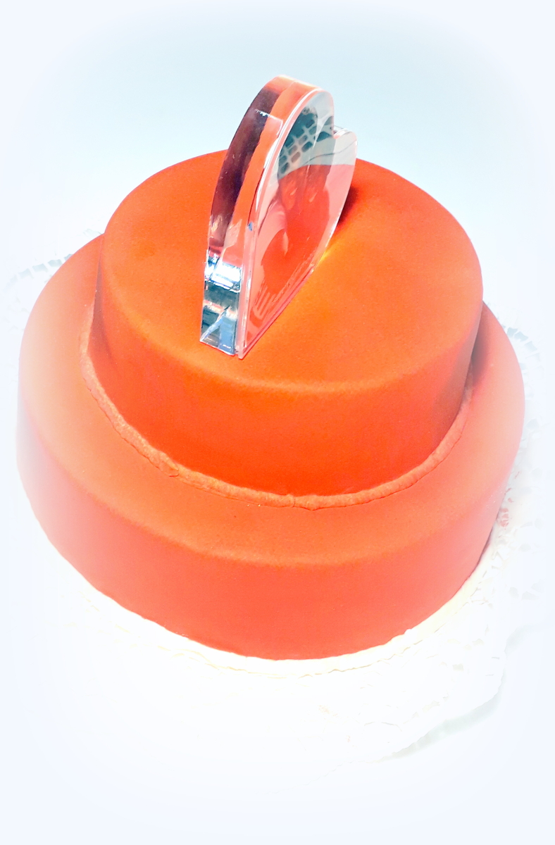 Tortendeko Tortenherz mit Foto