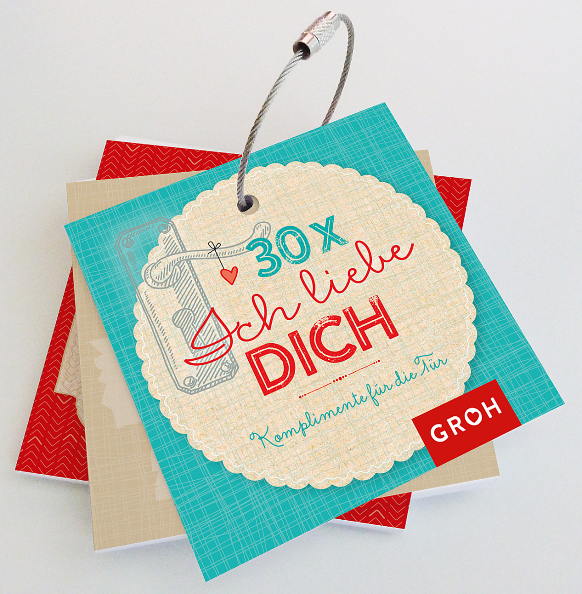 30 Ich liebe Dich-Kärtchen