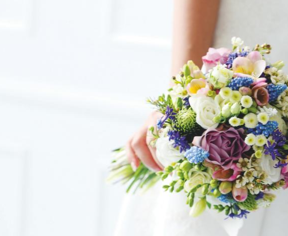 Aufsteller Zur Hochzeit - Für ein glückliches Leben zu zweit