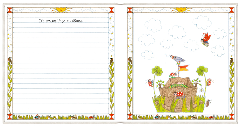 Baby- und Kindertagebuch