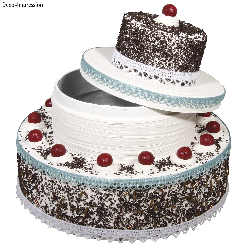 Geldgeschenkbox Hochzeitstorte