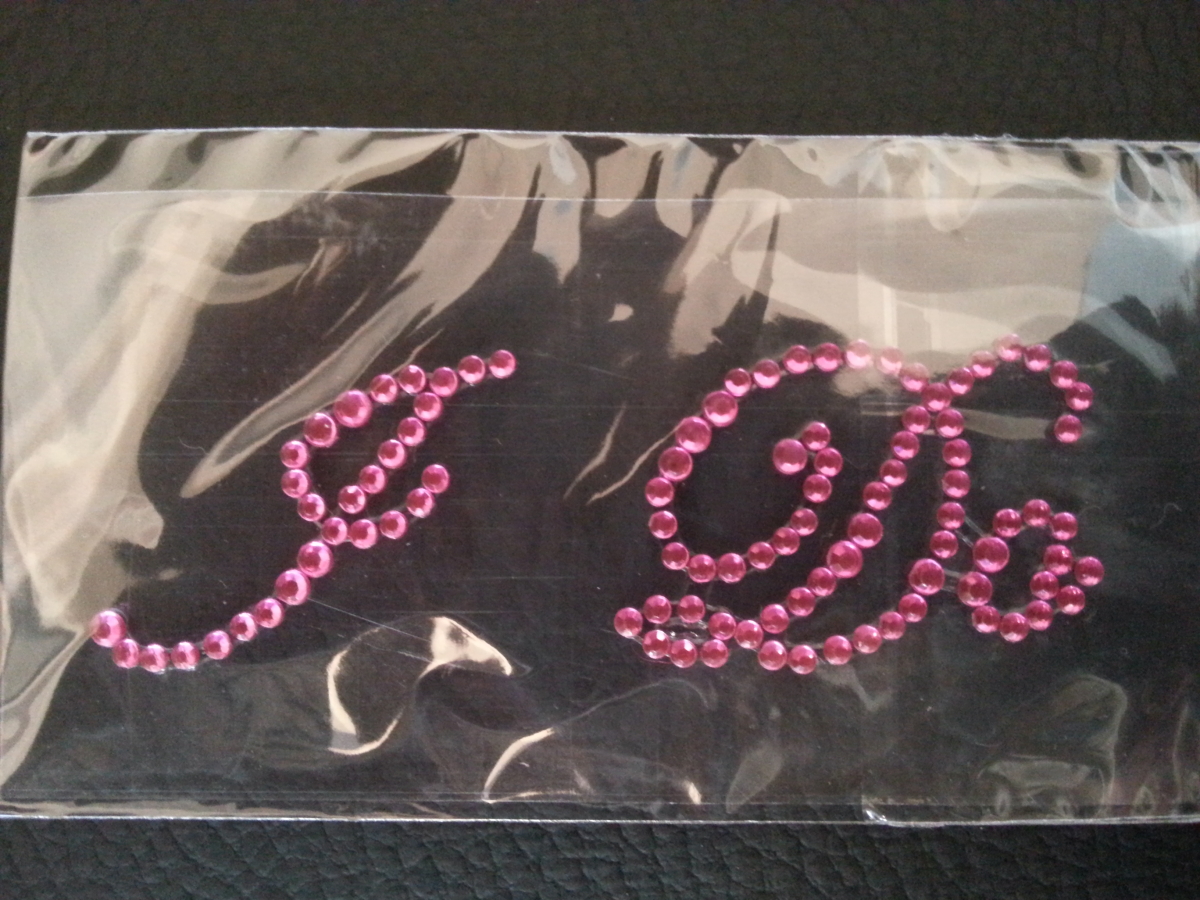 I Do Schuh-Sticker Glitzer