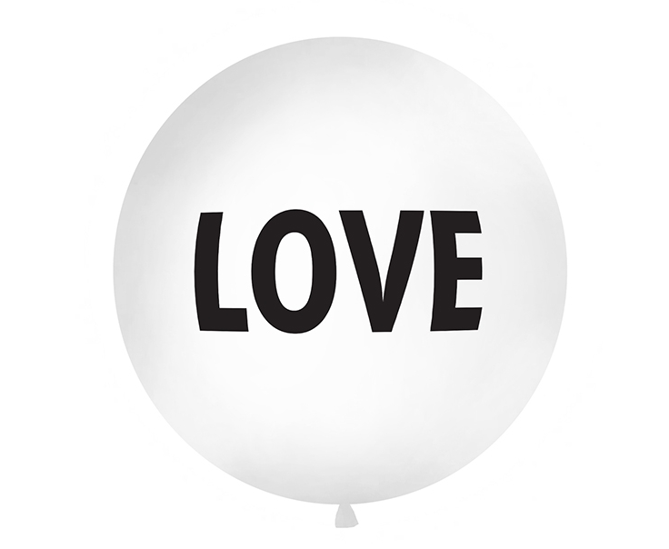 Jumbo-Ballon Love