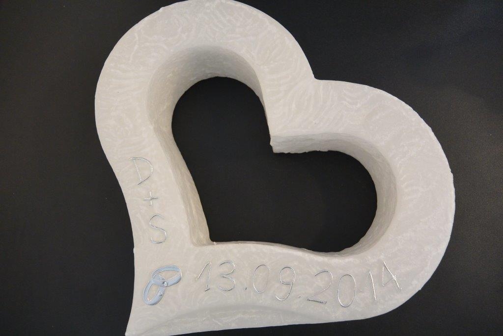 Kerzenpersonalisierung Gold