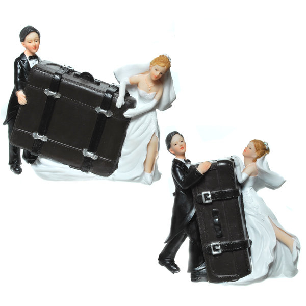 Spardose Hochzeitskoffer