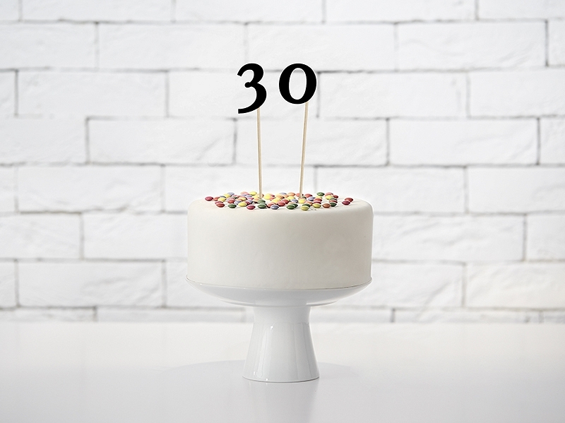 Tischnummern Schwarz