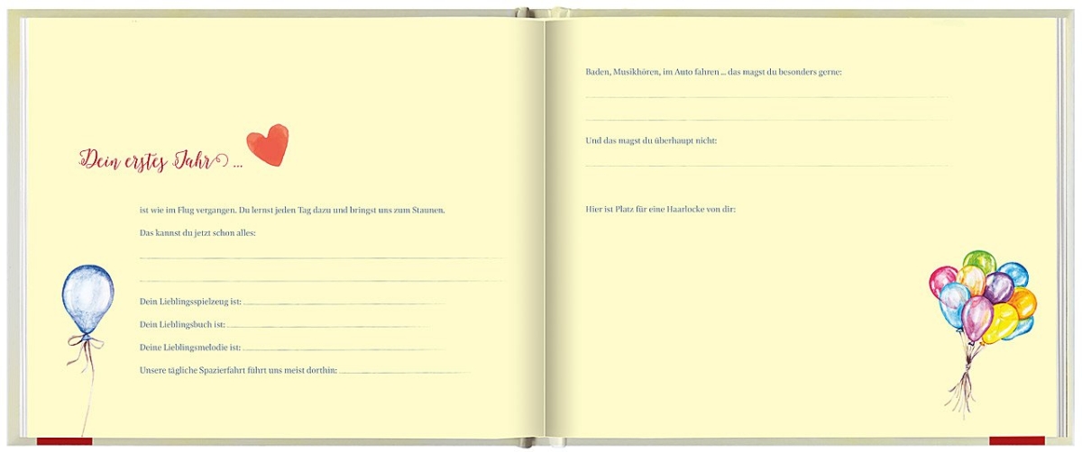 Unser kleiner Schatz Eintragalbum