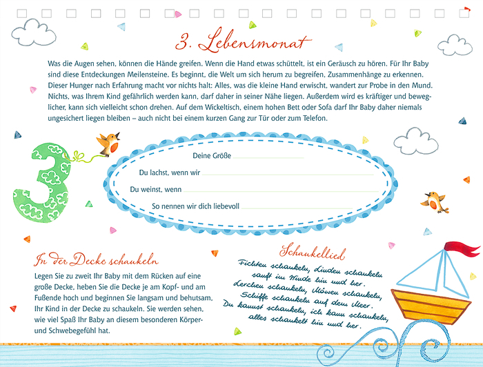 Wickeltisch-Kalender