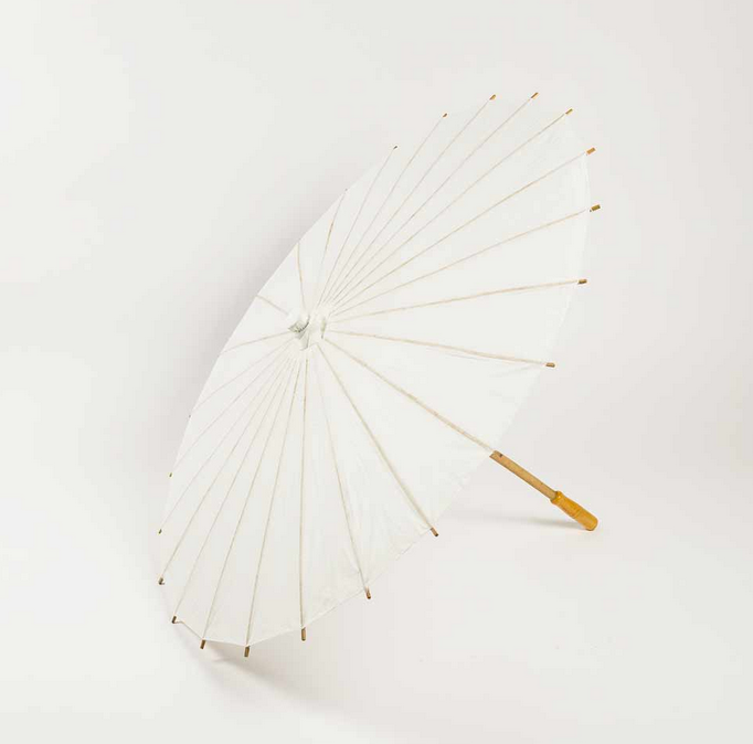 Blumenmädchenschirm Sommernacht