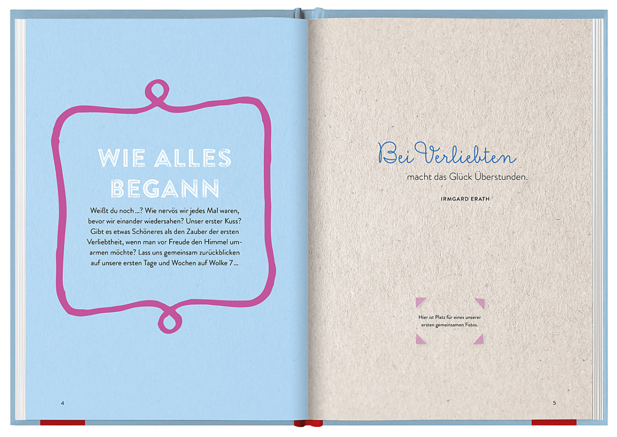 Erinnerungsbuch Du und Ich