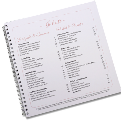 Rezepte-, Tipps- und Ideenbuch für die Hochzeit