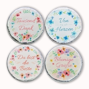 Schokotaler Blumenmix