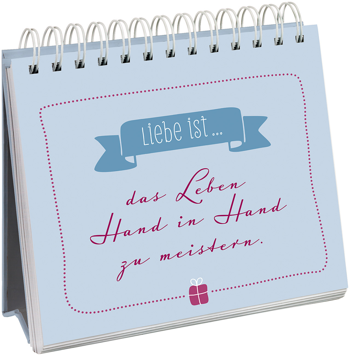 Spiralbuch Ein kleiner Kuss