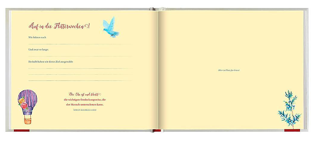 Unsere Hochzeit Erinnerungsalbum