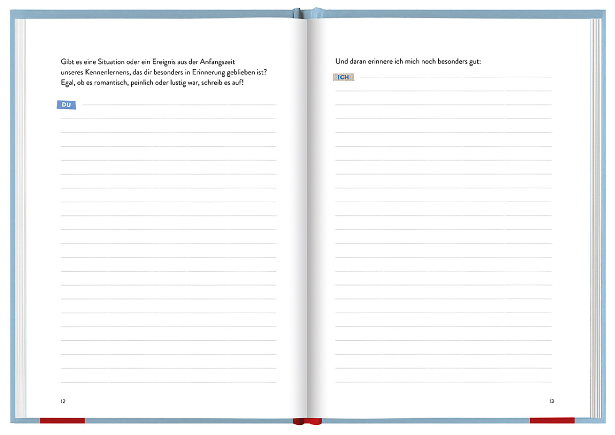 Erinnerungsbuch Du und Ich