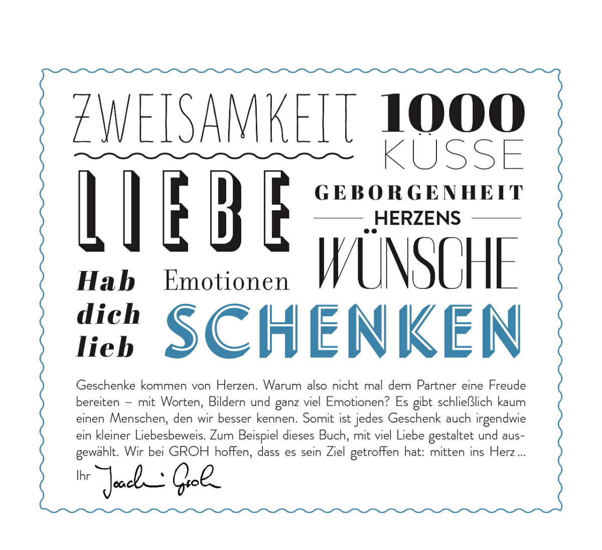 Spiralbuch Ein kleiner Kuss