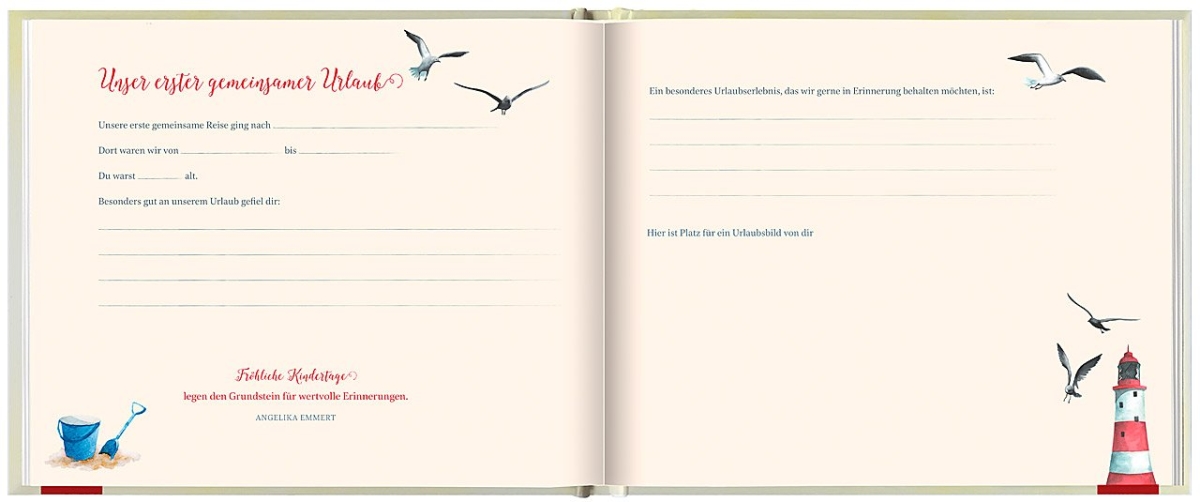 Unser kleiner Schatz Eintragalbum
