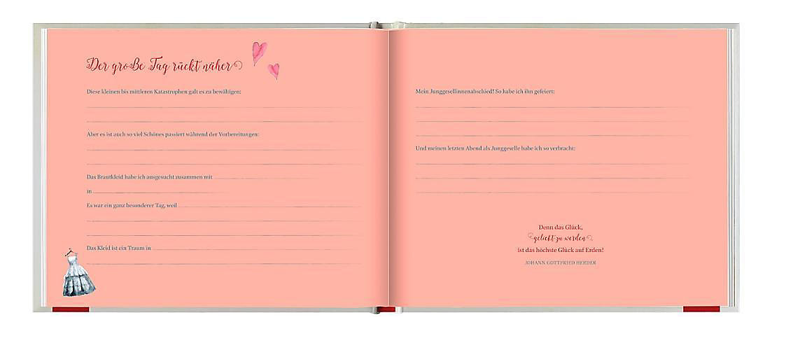 Unsere Hochzeit Erinnerungsalbum