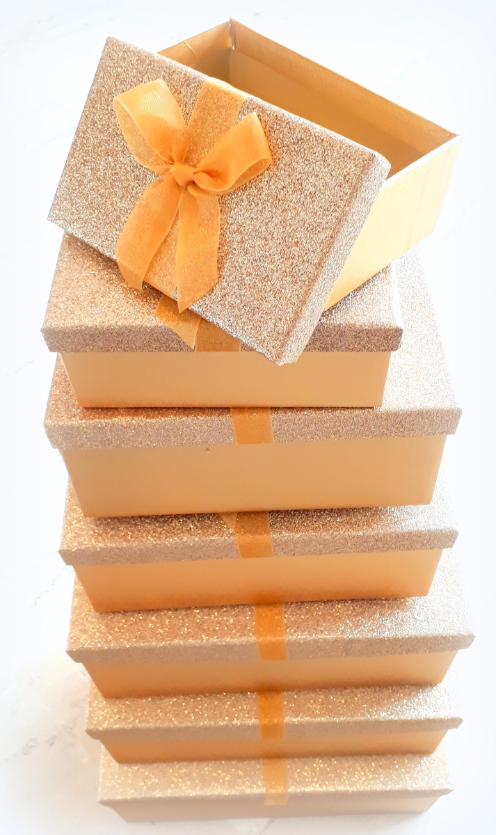 Geschenkbox Gold