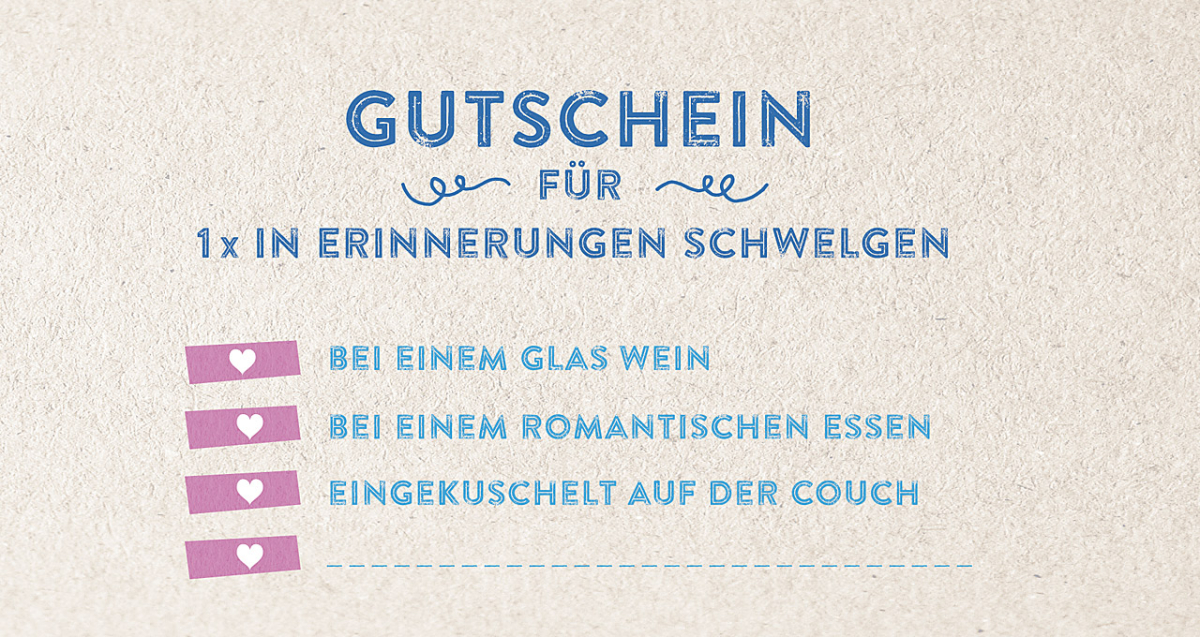 Gutscheine für besondere Momente