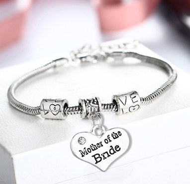 Armband Brautmutter Silber