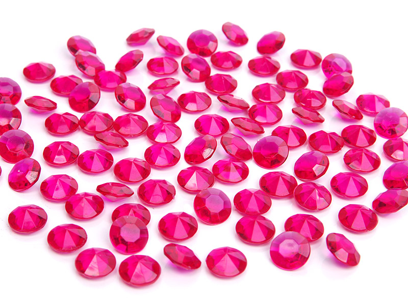 Dekosteine Dunkelpink 006