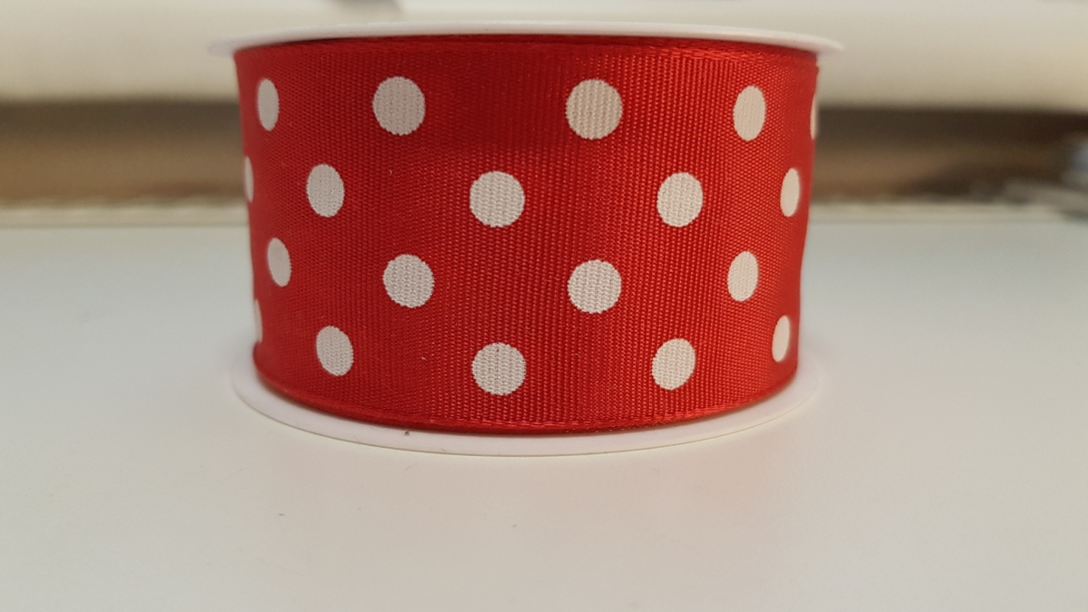 Geschenkband Punkte groß