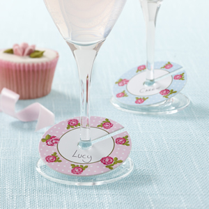 Glasmarker Vintage Rose