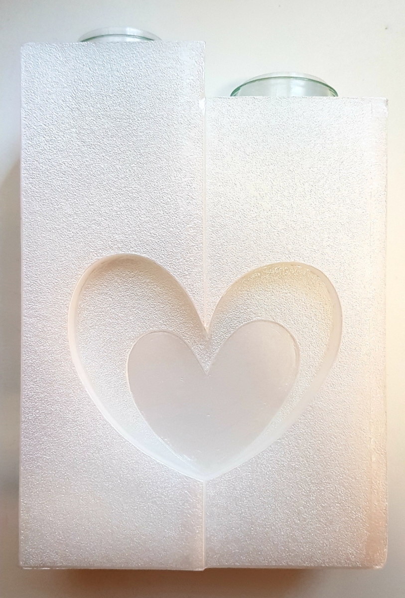 Hochzeitskerze Edel Herzen