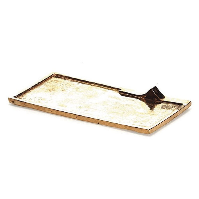 Kerzenteller Messing