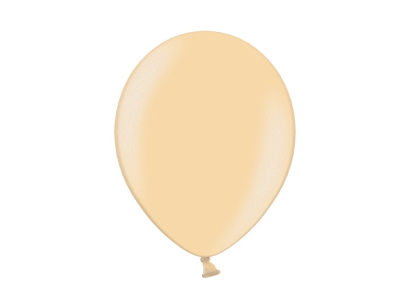 Luftballon einfärbig Apricot