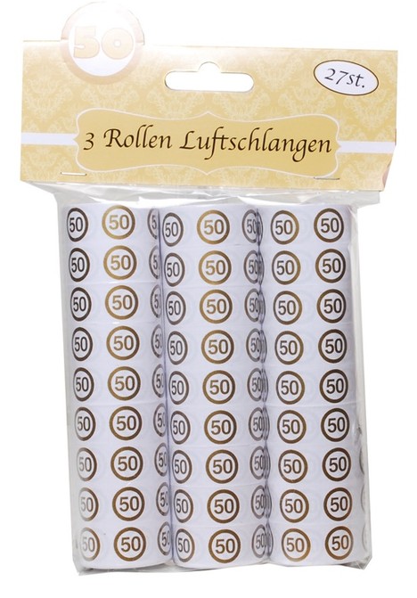 Luftschlangen 50