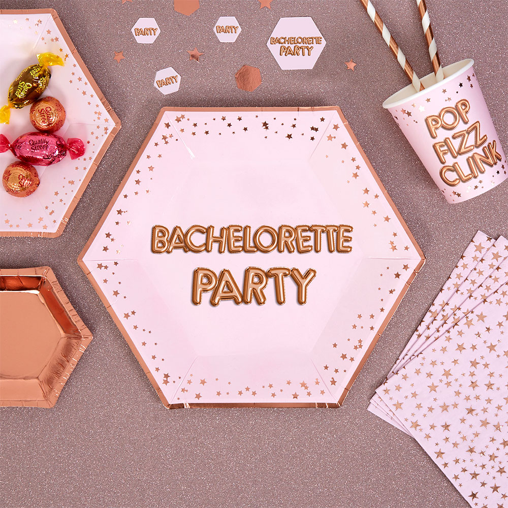 Pappteller Bachelorette