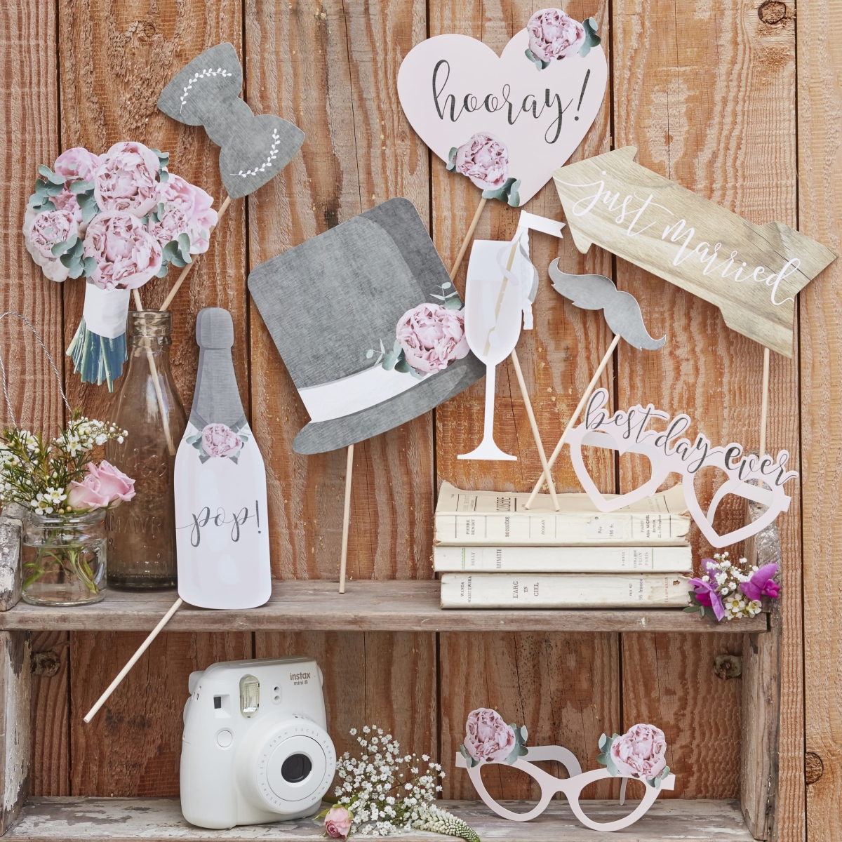Photo Booth-Set BOHO