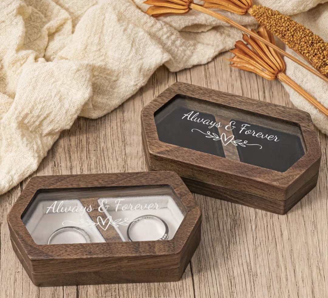 Ringbox Ringdose Schatulle Always & Forever