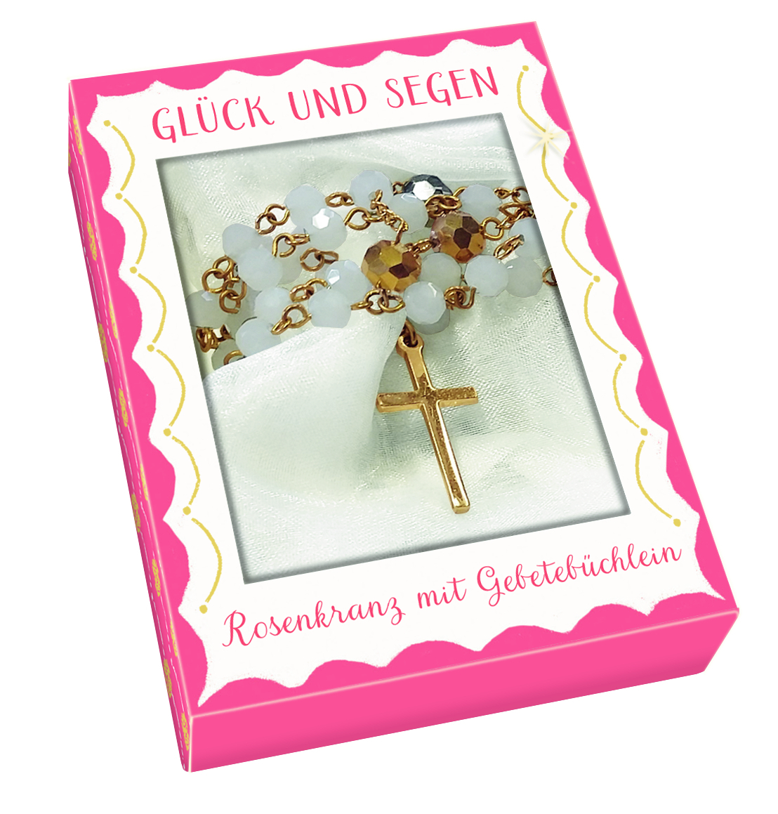 Rosenkranz mit Gebetsbüchlein