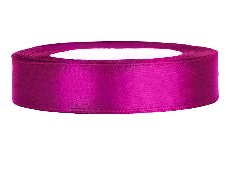 Satinband 12mm Fuchsia